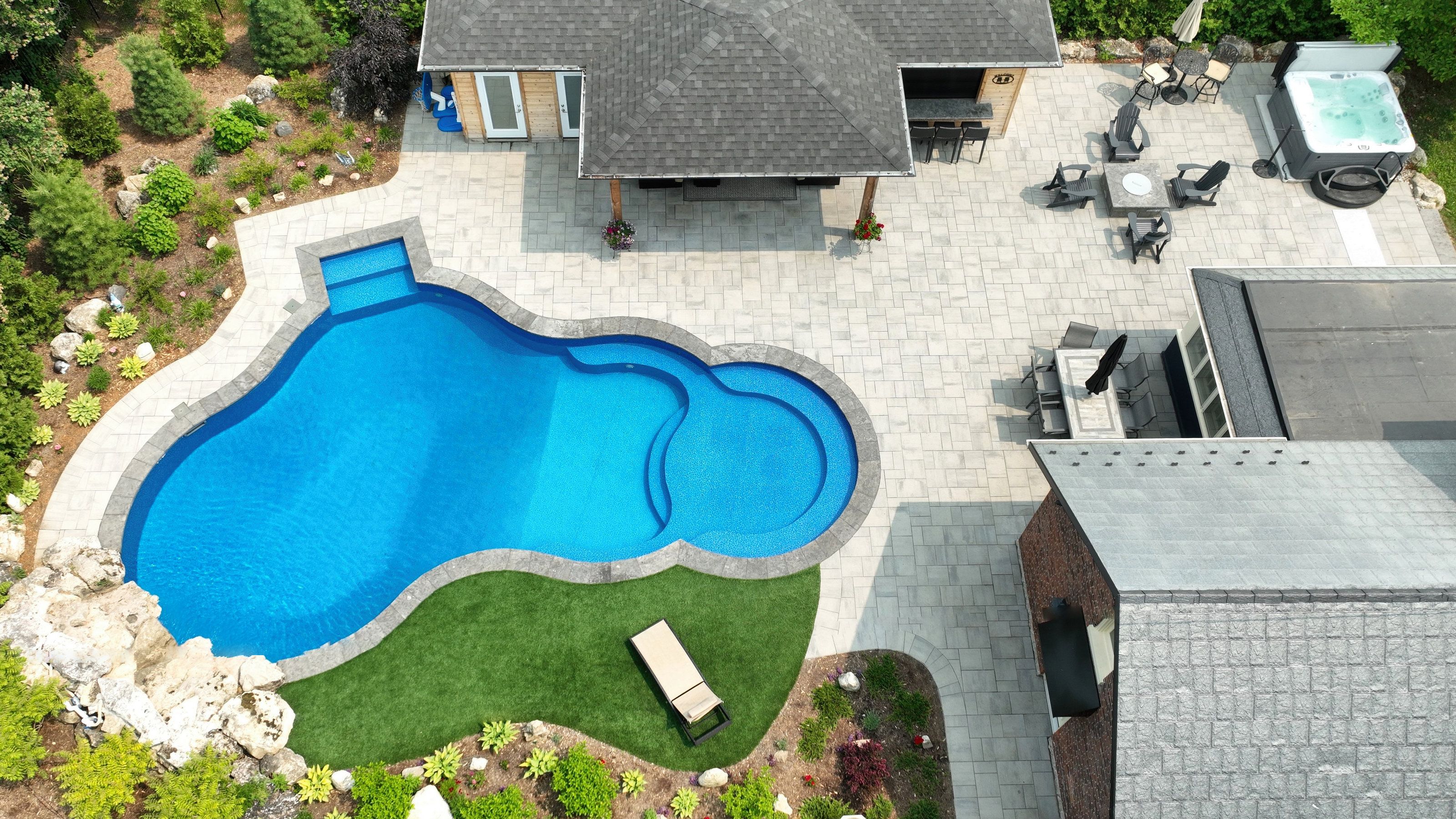 Resort swimming pool design