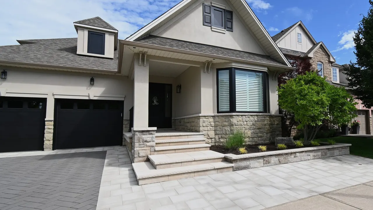 Curbside Charm Project Gallery - Custom Front Yard Transformation