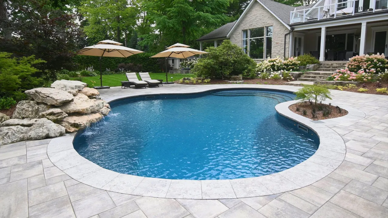 Paradise swimming pool design