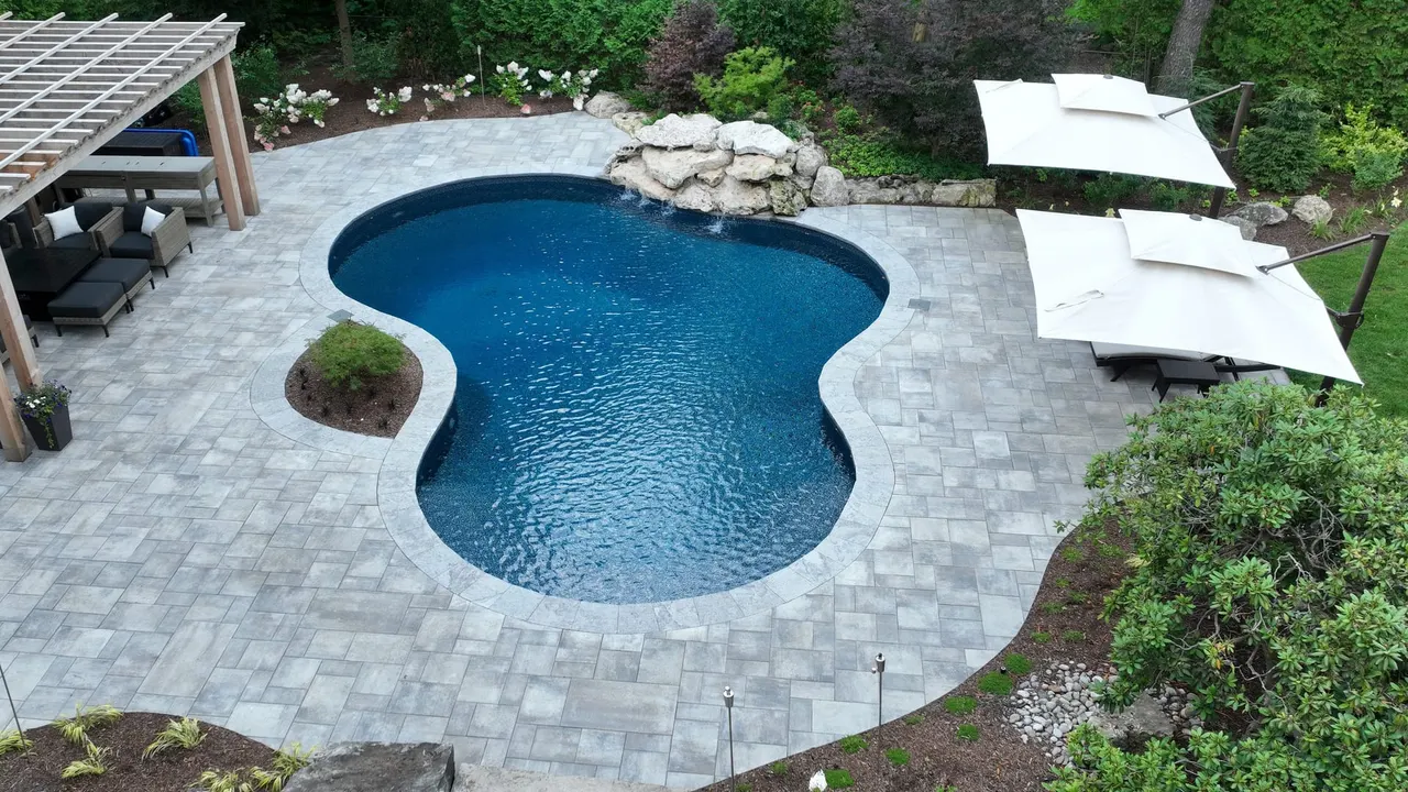 Swimming Pool and Patio Integration