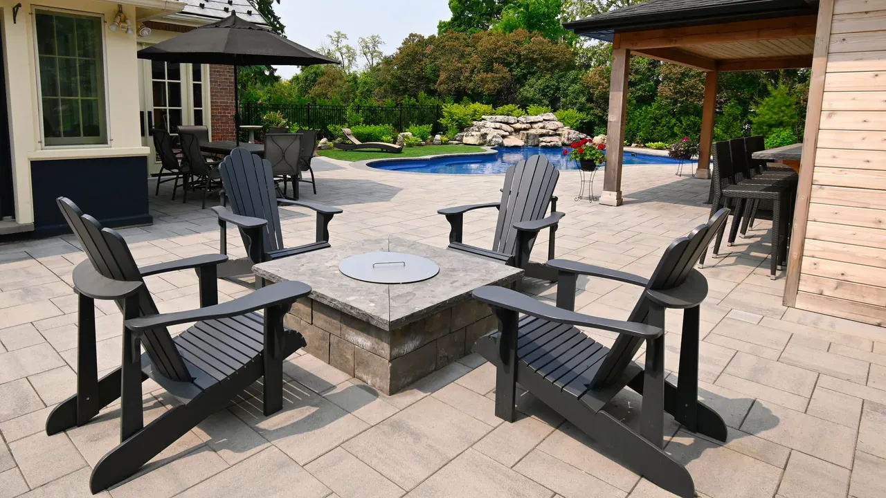 Seating Area with Fire Bowl
