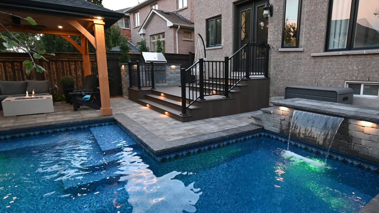 Waterfall Feature in Cozy Chill Project