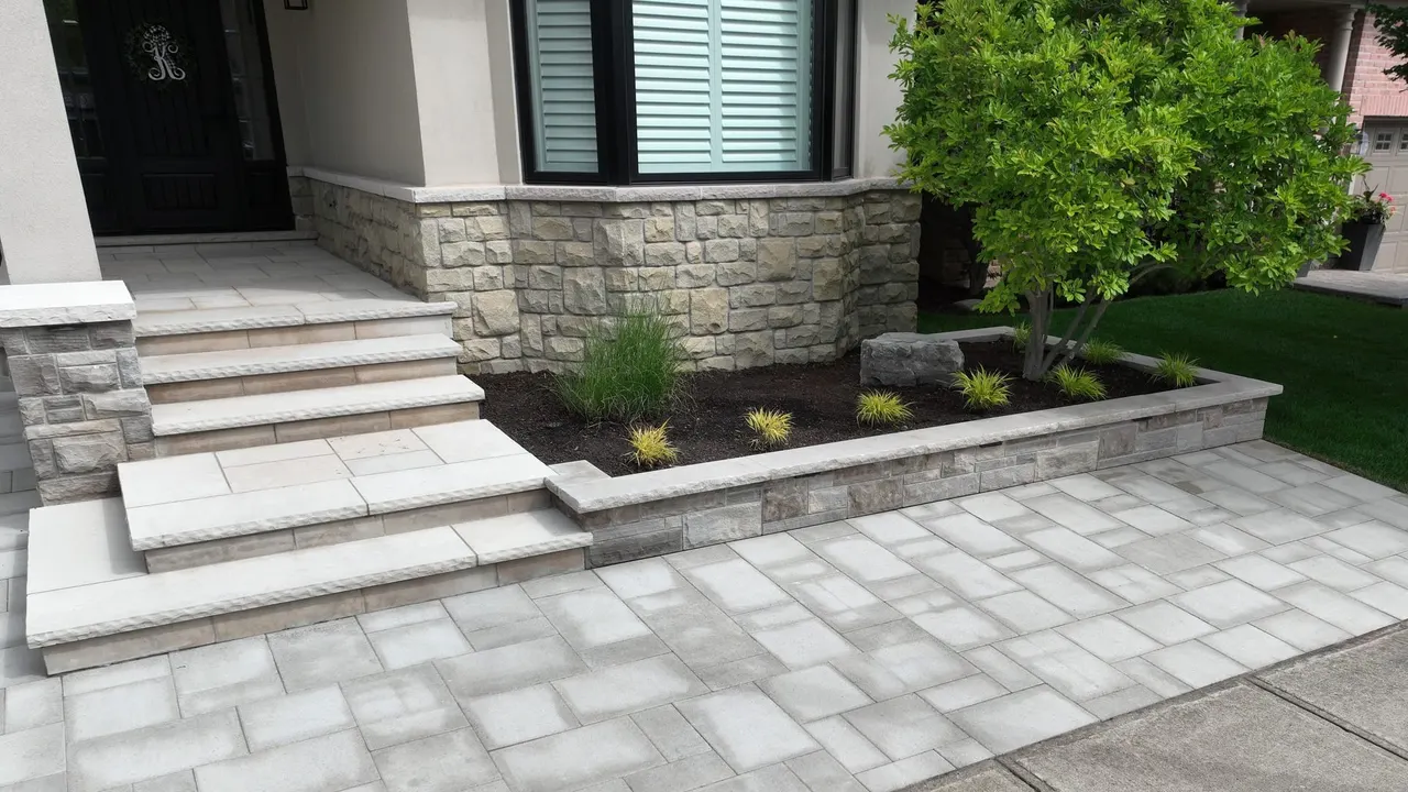 Steps Detail in Curbside Charm Project