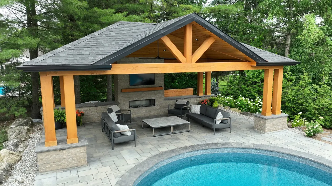 Custom Woodworking Details at Staycation Resort